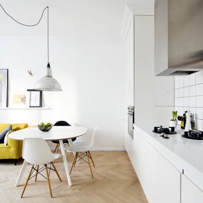 Kuidas sisustada stuudiokorter? Näide 34 m² korteri kujundusest