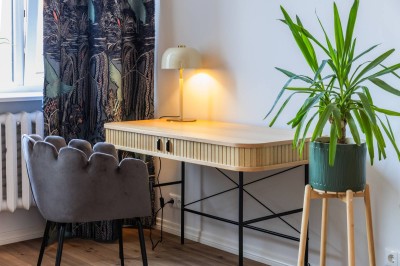 Värviküllane boho meeleolu Pärnu suvituskorteris